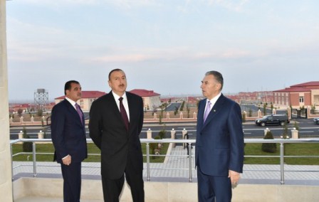 Prezident yenidən Gəncədə - FOTOLAR